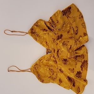 Dress Forum mustard crop top